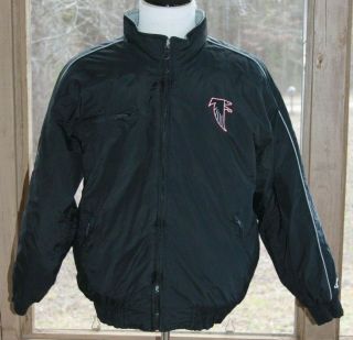 Logo Athletic Size Large Pro Line Nfl Puffy Atlanta Falcons Jacket Men 