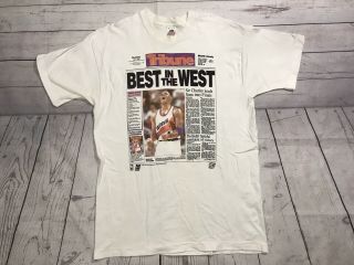 Vintage Phoenix Suns Charles Barkley Shirt Mens Xl 1993 Best In The West 90s