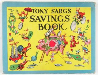 1946 First Edition Tony Sarg’s Savings Book A Trip To The Golden City Complete