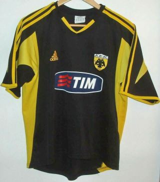 Aek Athens 2005 Authentic Football Shirt By Adidas Small Greece Greek Jersey