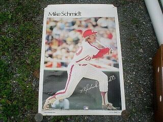 Vintage 1978 Mike Schmidt Sports Illustrated Rolled Poster