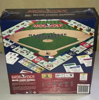 Major League Baseball Monopoly Collectors Edition MLB Family Board Game 2