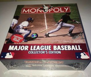 Major League Baseball Monopoly Collectors Edition MLB Family Board Game 3