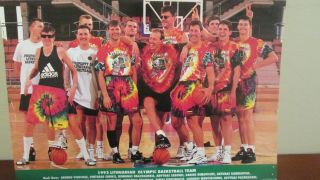 1992 Summer Olympics In Barcelona The Lithuanian Olympic Men 