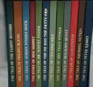 The Tales Of Beatrix Potter Boxed Set With Slipcase 2002 Like