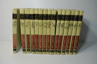 Childcraft Books 1954 Vtg Complete Set 15 Volumes Illustrated Early Education