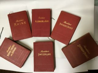 Baedeker’s Handbooks For Travellers; From St Stephens Club,  Westminster