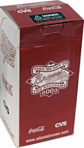 Warren Spahn 2003 Atlanta Braves Cvs Coca - Cola Sga Bobblehead Bc822