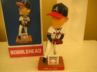 Tom Glavin Atlanta Braves Bobblehead Baseball Hall Of Fame Hof Sga 2014 Nib