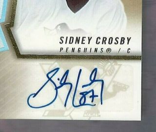 2005 - 06 SPx Sidney Crosby RC Rookie Jersey Autograph Auto 281/499 3