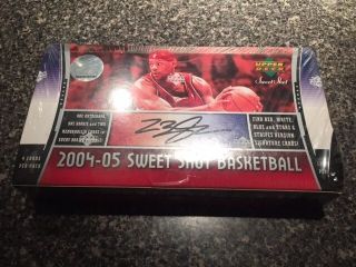 2004 - 05 Upper Deck Sweet Shot Basketball Hobby Box