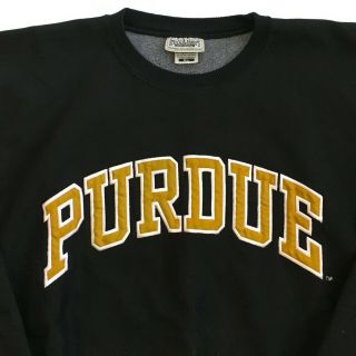 Vtg 90s Steve & Barry ' s Athletic Purdue Crewneck Sweatshirt size XL 2