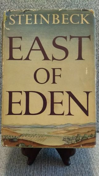East Of Eden By John Steinbeck 1st Ed.  Viking,  1952.  Hb,  Bc.  / Bite Error Pg 281