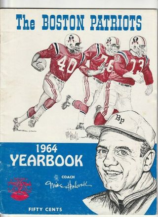 1964 Boston Patriots Yearbook S1