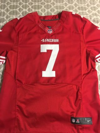 Colin Kaepernick San Francisco 49ers Mens On Field Jersey Size 52 (s)