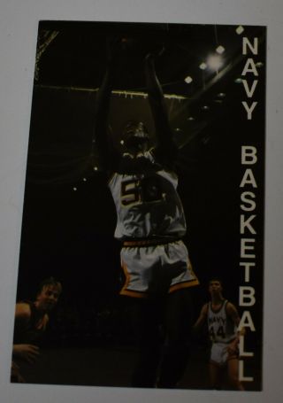 Rare 1985 - 86 Navy Basketball Pocket Schedule (david Robinson) $175