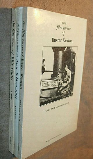 Old Stock Film Career Of Buster Keaton Wead & Lellis Billy Wilder Robbe - Gril