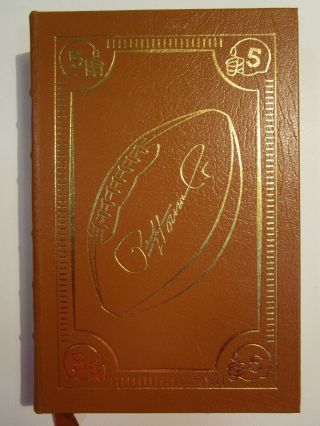 Golden Boy By Paul Hornung Signed First Edition Easton Press 2004 Lovely
