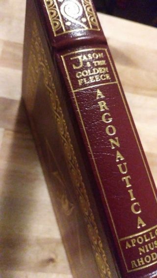 Argonautica Jason & The Golden Fleece By Rhodius,  Easton Press Leather Famous Ed