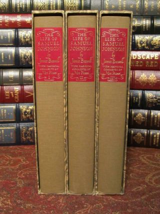 The Life Of Samuel Johnson - By James Boswell - 1963 Fine In Book Box