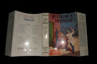 John G Brandon Signed First Edition Hardback Death Of A Mermaid 1/1