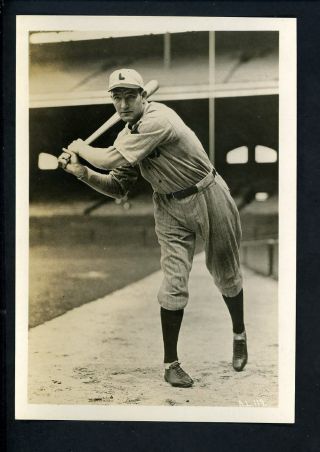 Earl Webb 1932 Type 1 Official American League Press Photo Boston Red Sox
