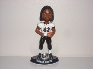 Torrey Smith Baltimore Ravens Bobble Head 2013 Sb Xlvii Bowl Champs Nfl