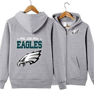 Nfl Philadelphia Eagles Full Zip Hoodie Pullover W/tags Size Xl