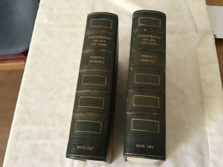 Marlborough His Life& Times In 2 Volumes By Winston.  S.  Churchill Hard Back 1947