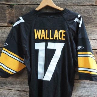 Reebok Pittsburgh Steelers Jersey Mike Wallace 17 Authentic NFL Size 50 3