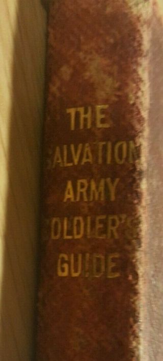 The Salvation Soldiers Guide - The Salvation Army 1910s -