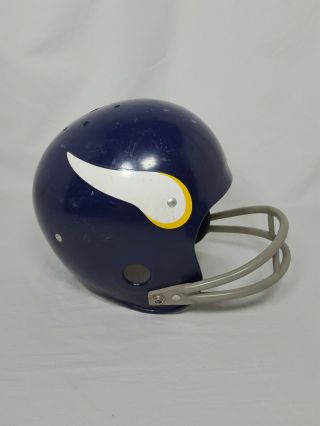 Vintage Rawlings Minnesota Vikings Football Helmet Hnfl Large 1970s