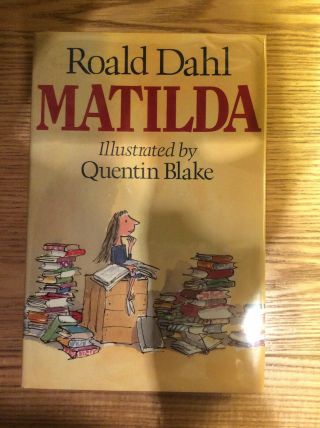 Roald Dahl,  Matilda,  1st (first) Edition/ 1st Printing Hardback,  1988 Uk Edition