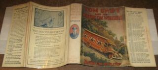 Tom Swift And His House On Wheels W/ Full Color Dj Possible 1st Edition
