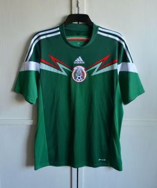 Mexico National Team World Cup 2014 Home Football Shirt Soccer Jersey Size (l)