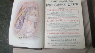 1906 Manuals of The Holy Catholic Church Vol 1 and 2 Books 3