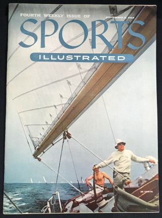 September 6 1954 Sports Illustrated Yachting 4th Issue Arnold Palmer