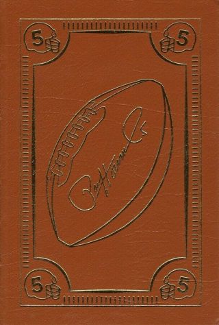 Golden Boy By Paul Hornung [signed First Edition] [easton Press]