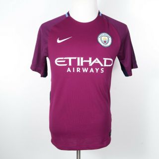 Nike 2017 - 2018 Manchester City Away Football Soccer Shirt Jersey Men 