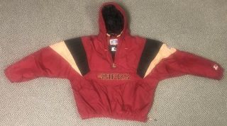 Vintage 90s Nfl San Francisco 49ers Starter Jacket Mens Size Xl