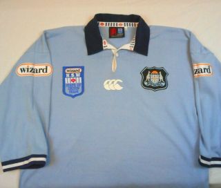 Nsw State Of Origin Blues,  Home Rugby Shirt By Canterbury,  Men 