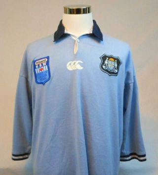 NSW State of Origin Blues,  Home Rugby Shirt by Canterbury,  Men ' s XL,  WIZARD 3