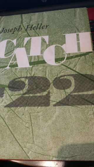 Catch 22 By Joseph Heller 1962 First Edition 2nd Uk Jonathan Cape