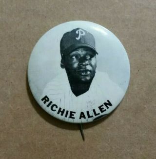 Richie Allen,  Philadelphia Phillies Stadium Pin,  1960 