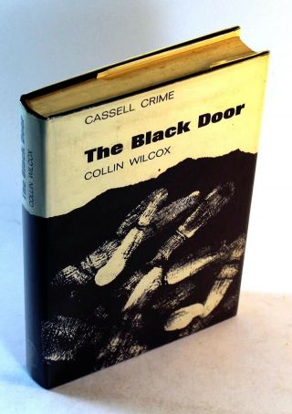 Collin Wilcox / The Black Door Signed 1st Edition 1968