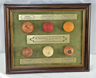 The Development Of The Golf Ball An Historic Record Of Its Evolution 12 " X10 "