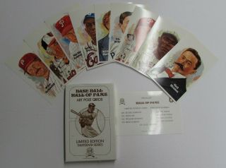 1996 Perez - Steele 13th Series Complete Set 9 Cards W/box Schmidt 55275