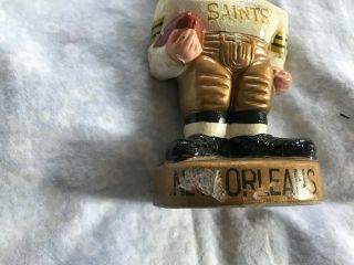 Vintage 1960 ' s 1970 ' s NFL Orleans Saints Bobblehead Nodder Made in Japan 2