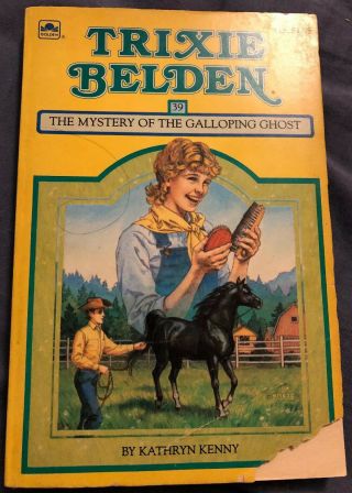 Trixie Belden True First Edition 39 Mystery Of The Galloping Ghost Htf Final Pb
