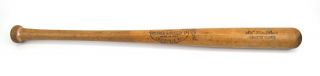 Vintage Hillerich & Bradsby 125ll Powerized Ed Mathews Baseball Bat
